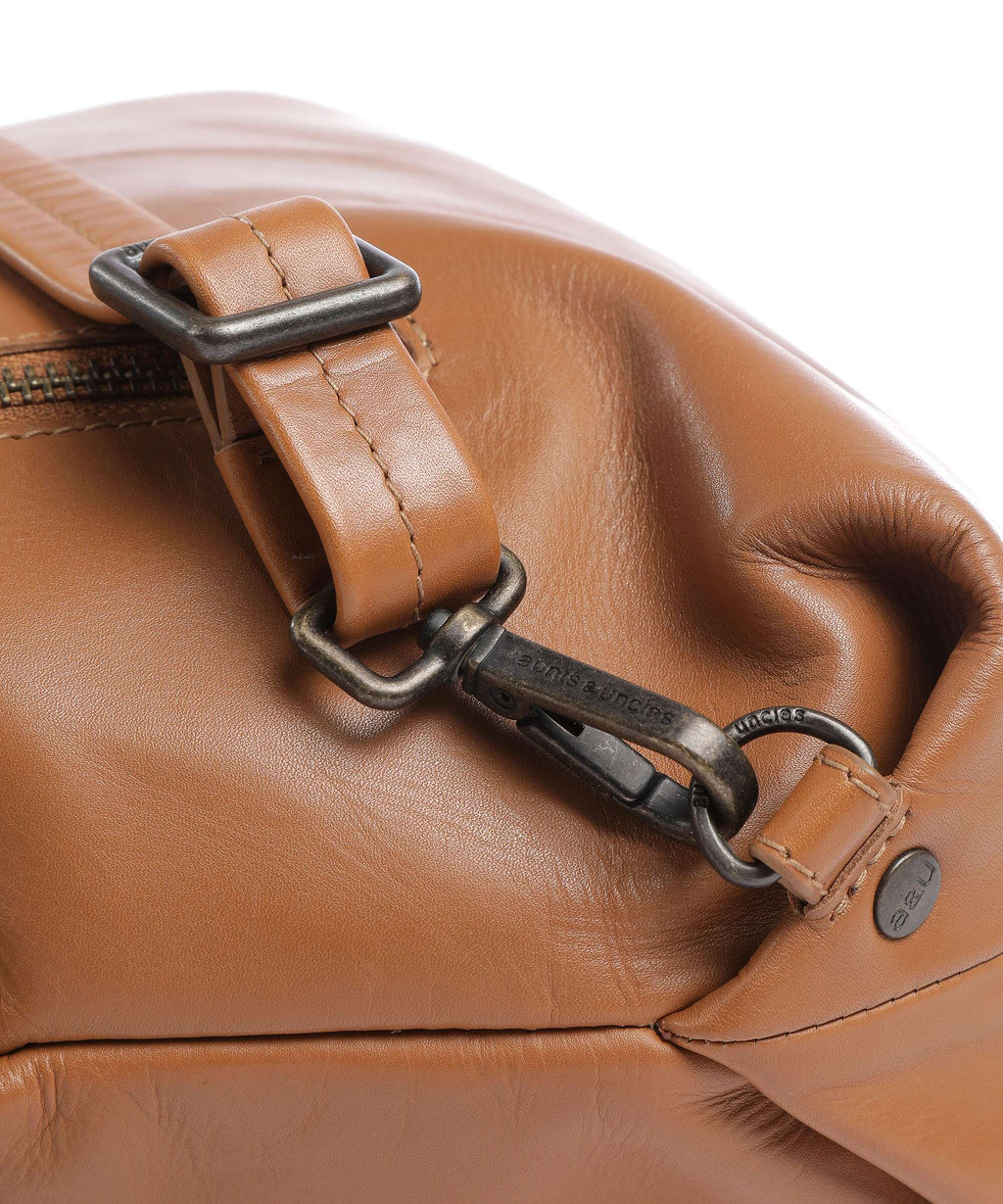 Aunts & Uncles Jamie's Orchard Bramble Backpack bag cognac