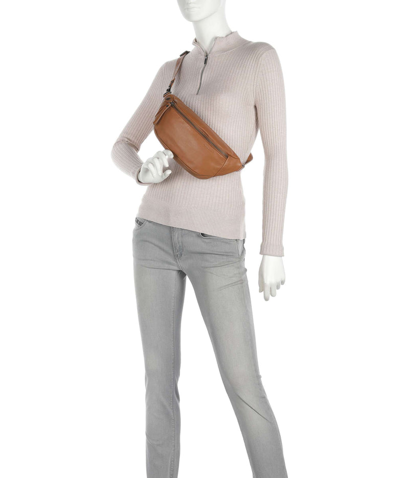 Aunts & Uncles Jamie's Orchard Bilberry Belt bag cognac