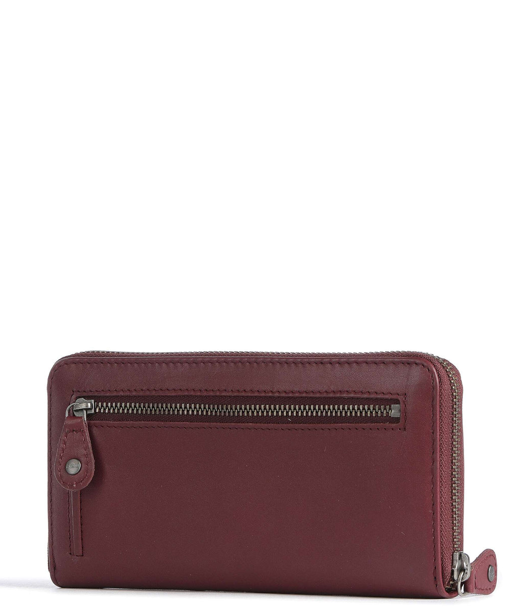 Aunts & Uncles Jamie's Orchard Melon RFID Wallet pomegranat