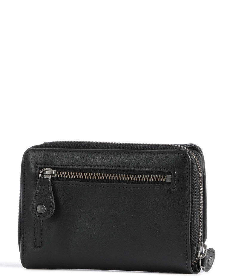 Aunts & Uncles Jamie's Orchard Dahlia Wallet jet black
