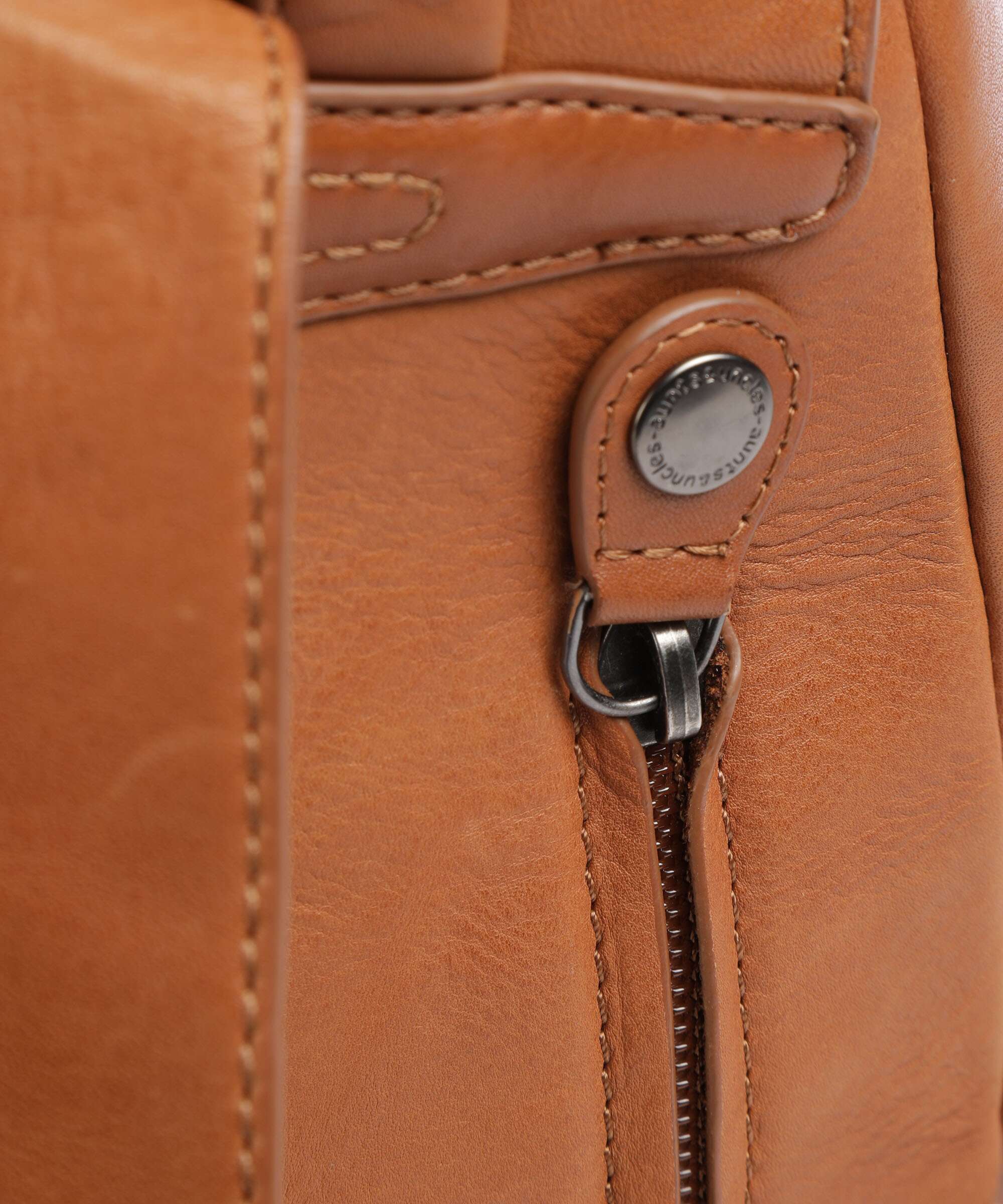 Aunts & Uncles Grandma's Luxury Club Mrs. Dumpling Backpack caramel