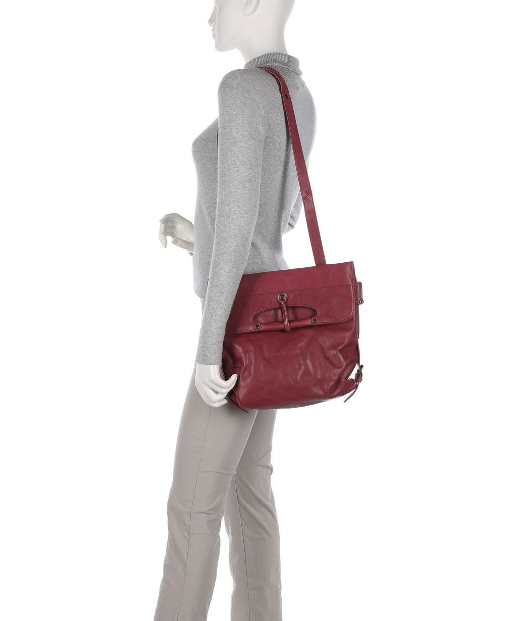 Aunts & Uncles Grandma's Luxury Club Mrs. Mince Pie Backpack bag bohemian red 