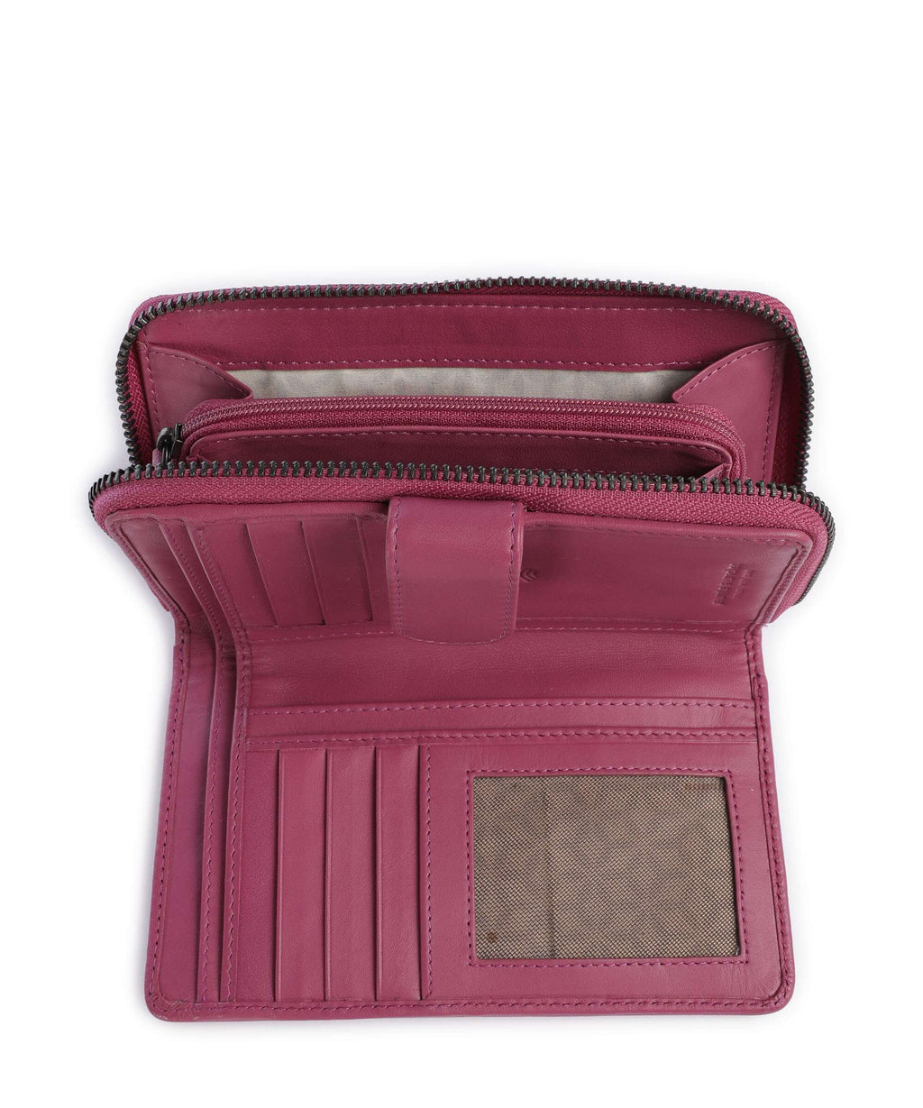 Aunts & Uncles Jamie's Orchard Cactus Pear RFID Wallet red/violet