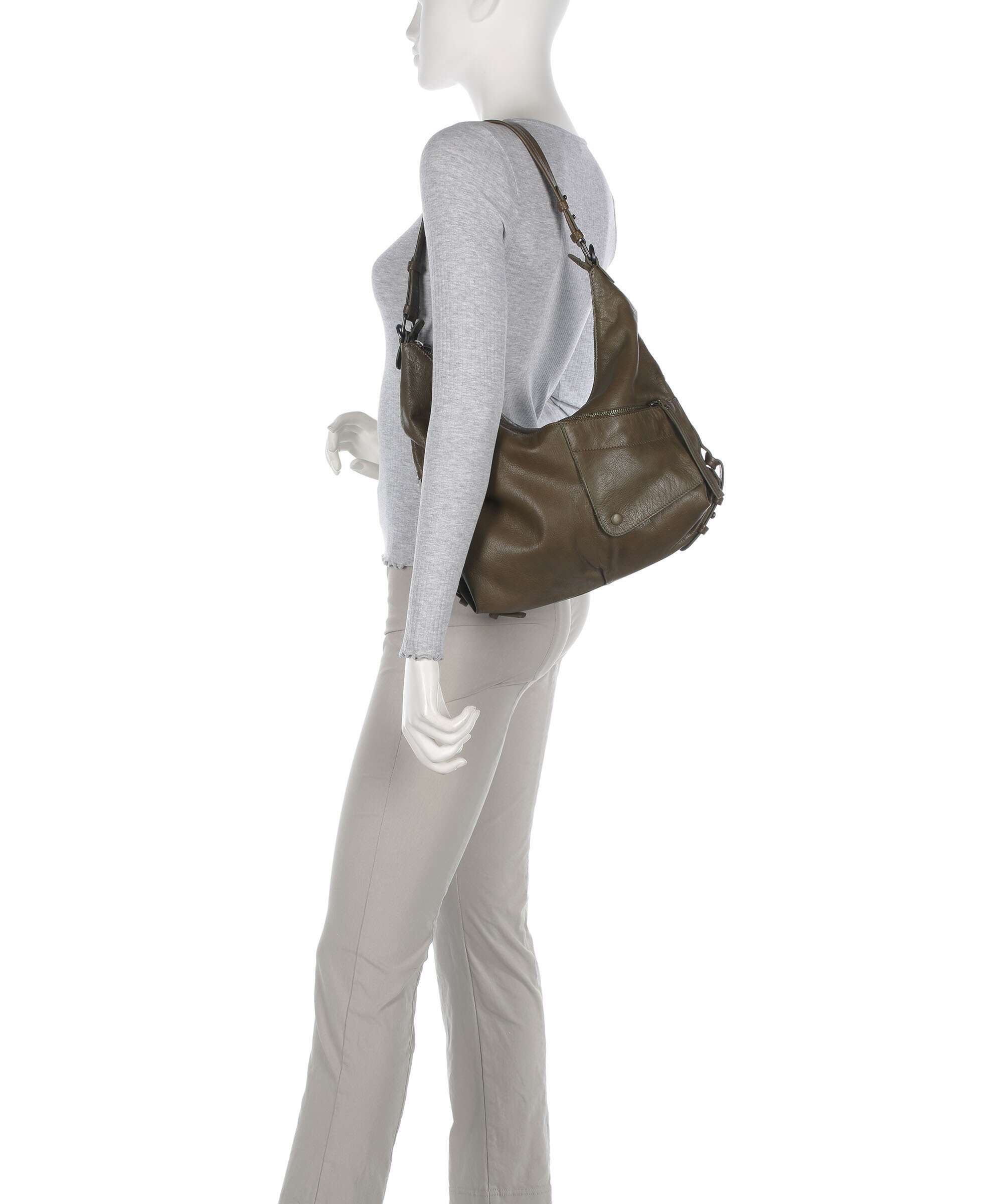 Aunts & Uncles Guerilla Gardeners June Hobo bag mistletoe