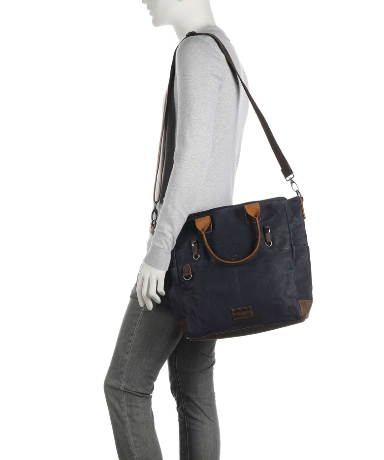 Jack Kinsky Dakar 7 Tote bag navy