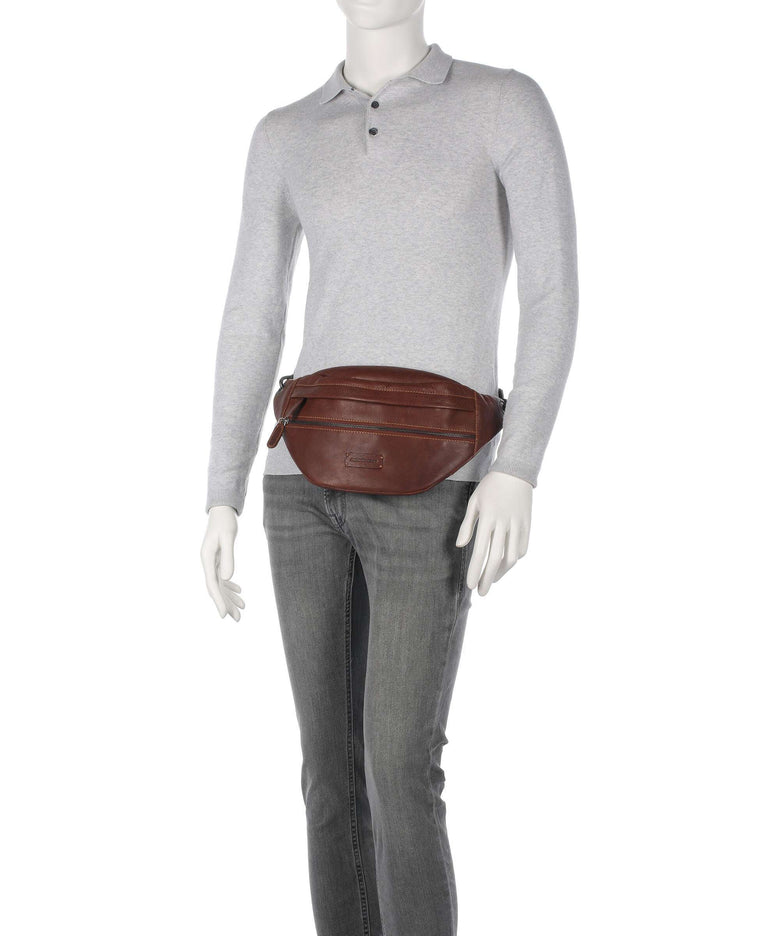 Jack Kinsky Porto 1 Fanny pack cognac