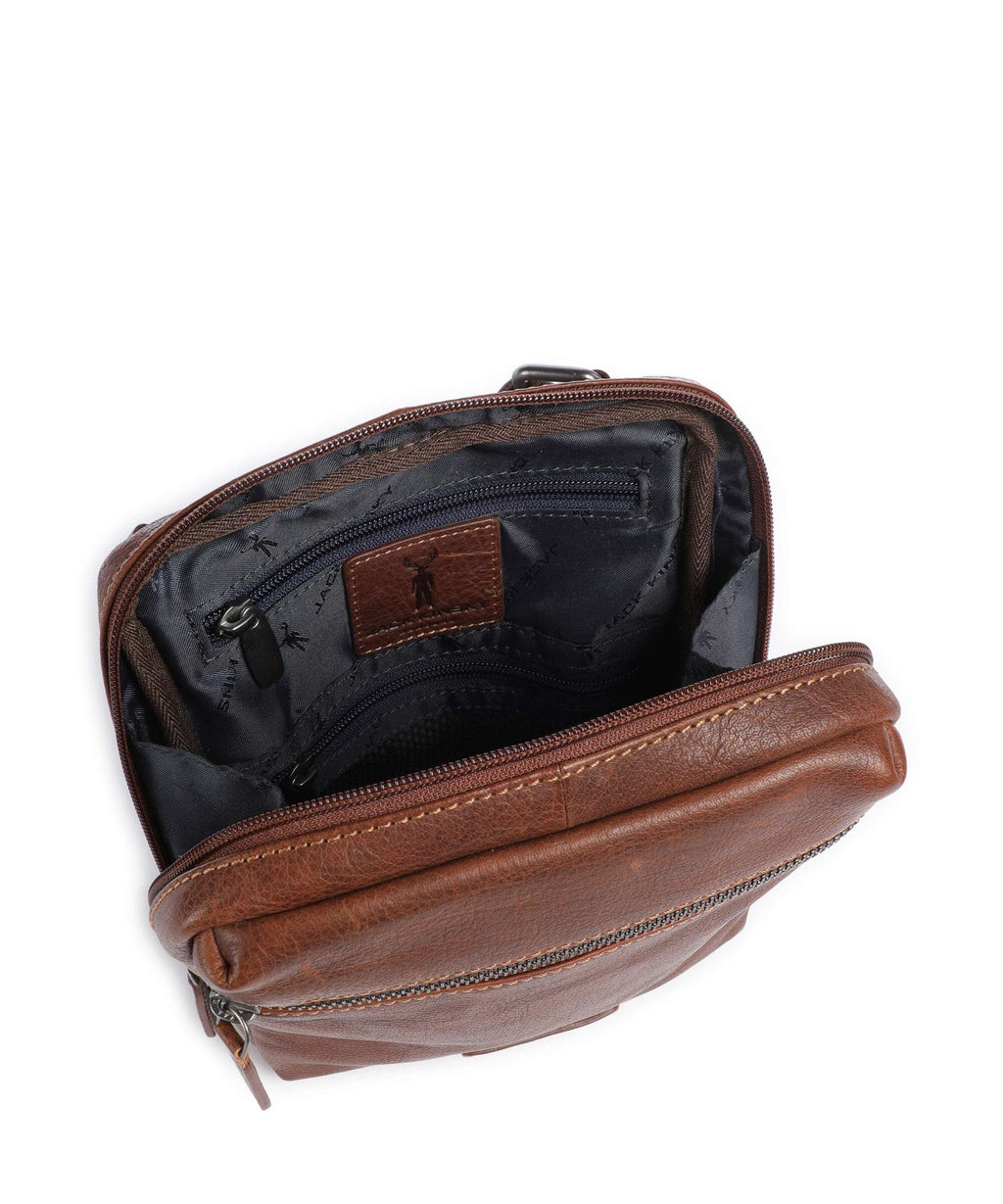 Jack Kinsky Porto 9 Crossbody bag cognac