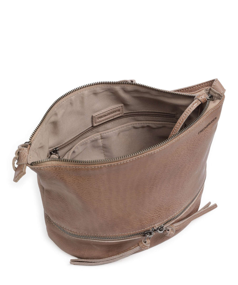 FredsBruder Run-Around Crossbody bag powder taupe