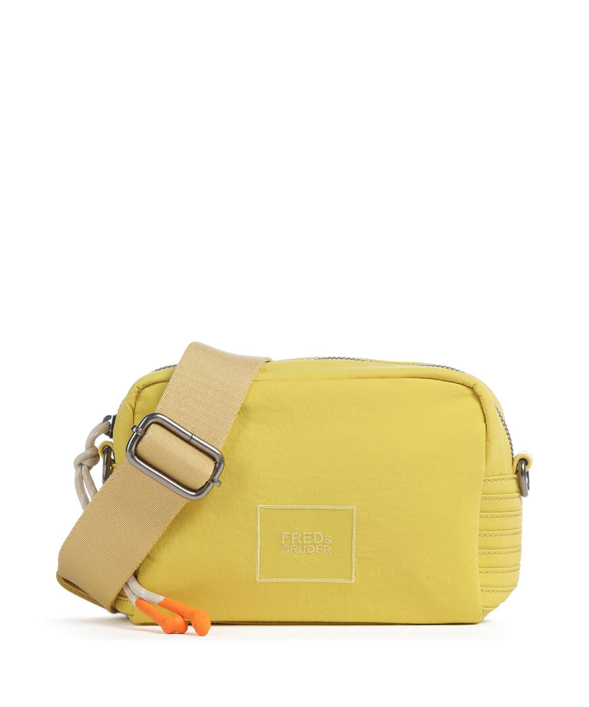 FredsBruder Friends for life Crossbody bag lemon yellow