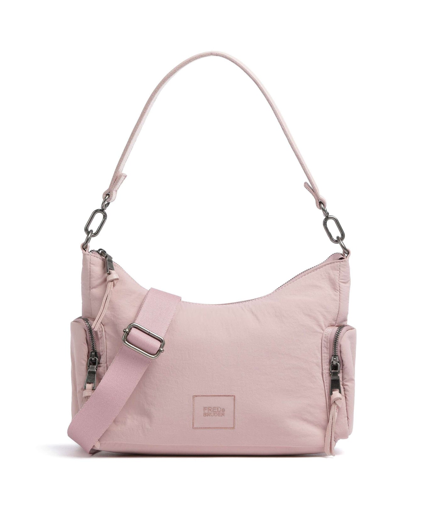 FredsBruder Friends for life Hobo bag old rose