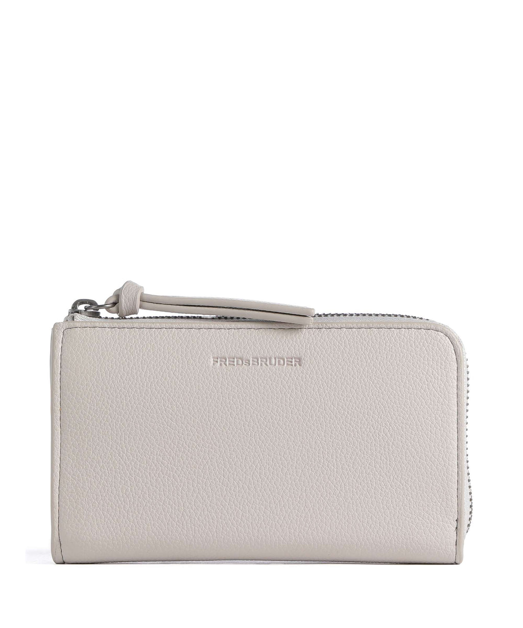 FredsBruder Bestie Half-Zip Wallet stone