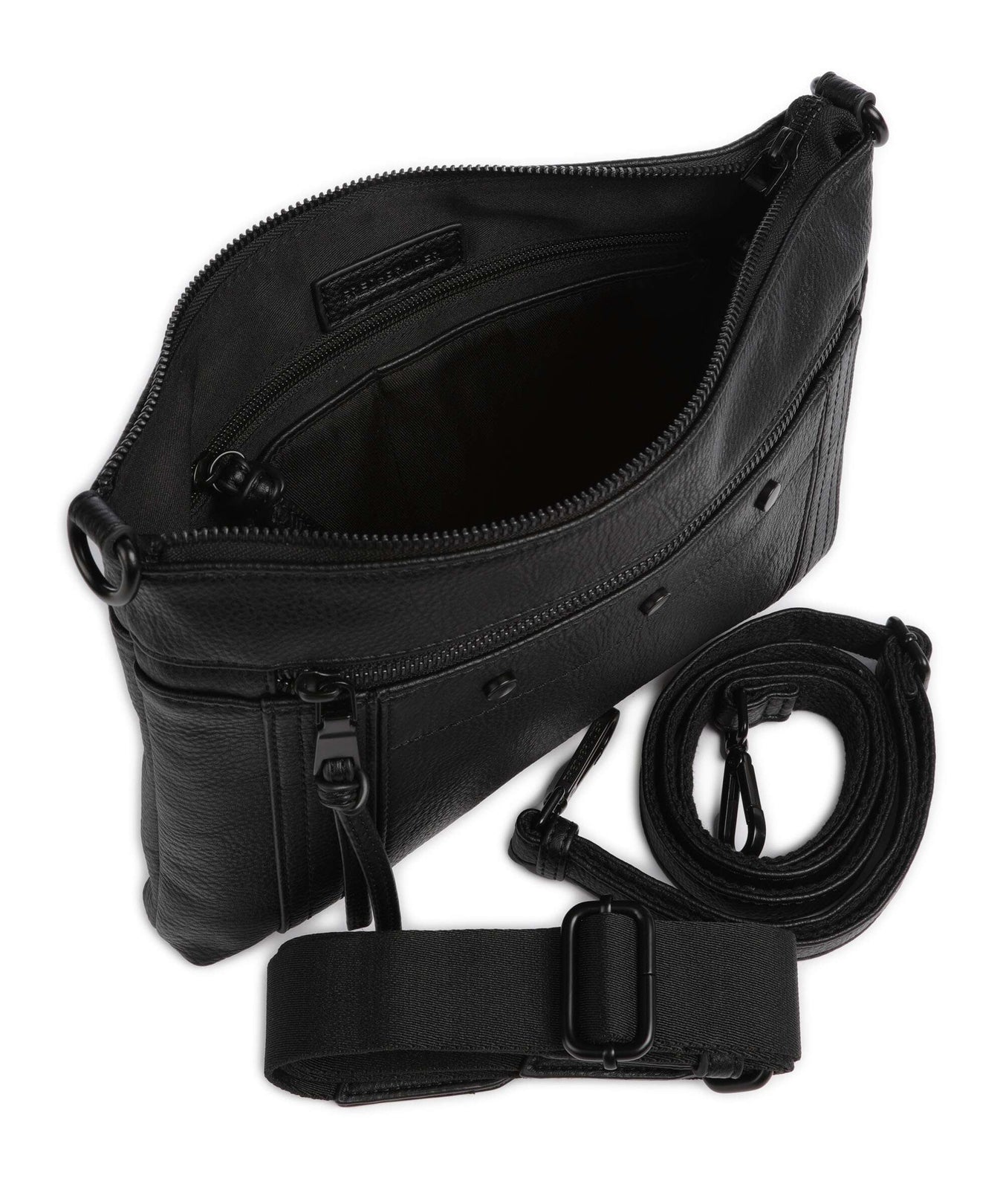 FredsBruder Deep Dark Shoulder bag black