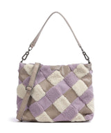 FredsBruder Check My Bag Hobo väska lavender teddy mix