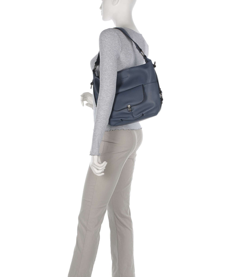 FredsBruder Bestie Hobo bag dusty blue