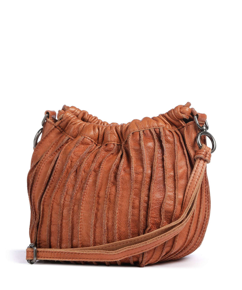 FredsBruder Say Hello Crossbody bag dark caramel