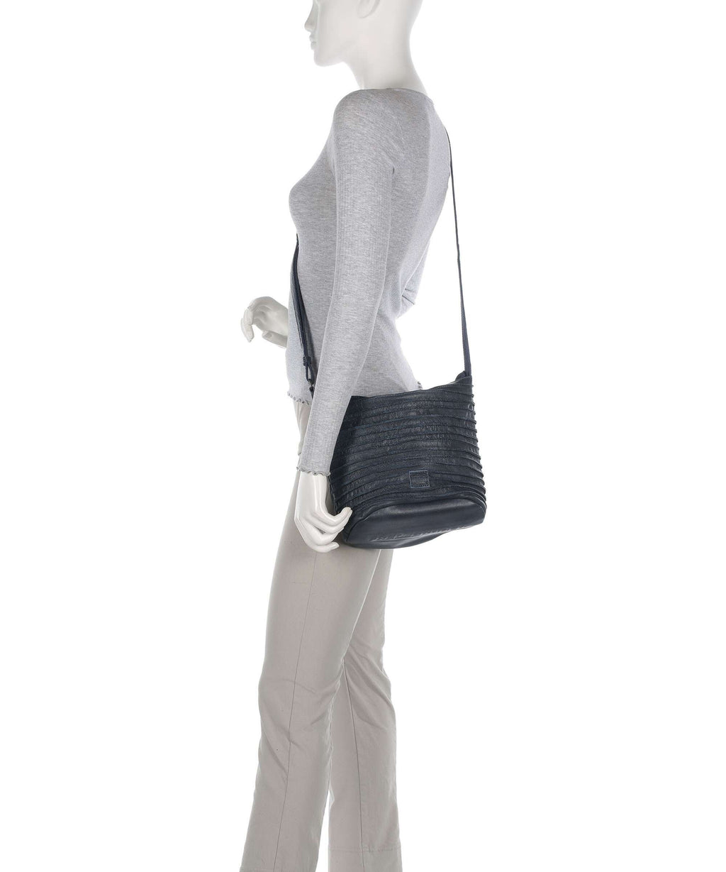 FredsBruder Riffelinchen Crossbody bag dusty blue