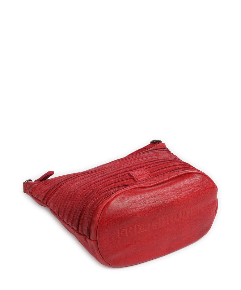 FredsBruder Riffelinchen Crossbody bag fire red