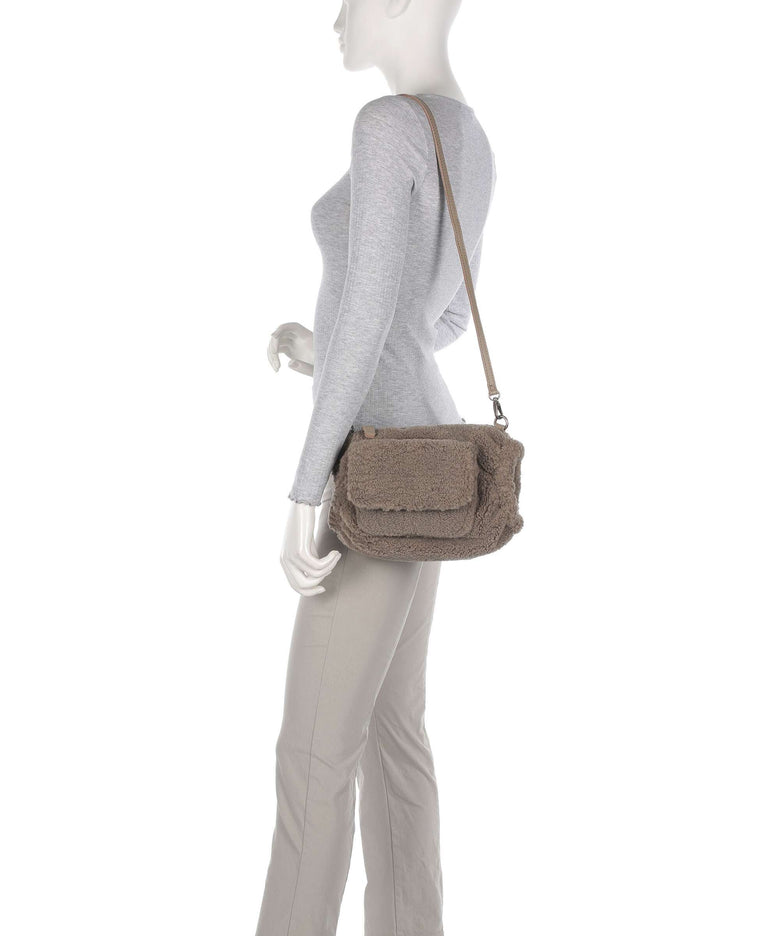 FredsBruder Cuddle Shoulder bag warm grey