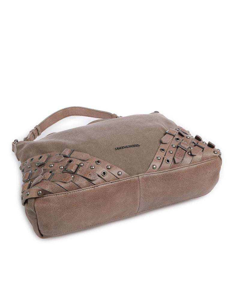 FredsBruder Buckle My Bag Hobo bag soft taupe