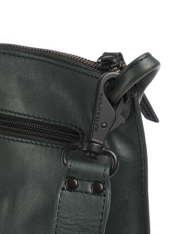 Aunts & Uncles Grandma's Luxury Club Mrs. Raisin Cookie Crossbody bag deep teal