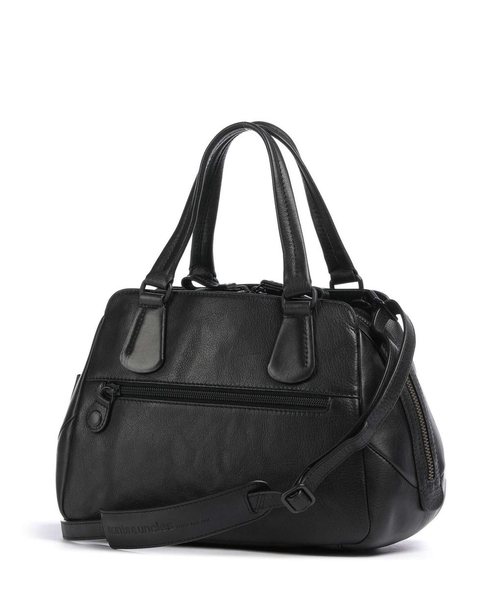 Aunts & Uncles Grandma's Luxury Club Mrs. Peanut Brittle Handbag black smoke