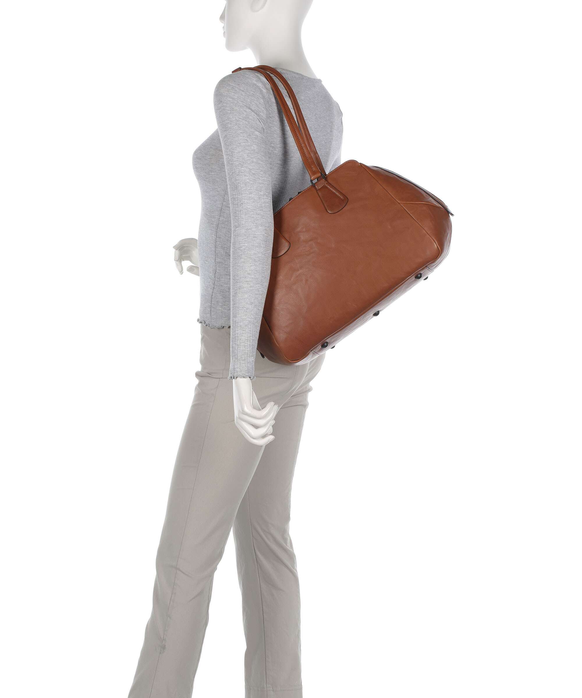 Aunts & Uncles Grandma's Luxury Club Mrs. Poundcake Tote bag caramel