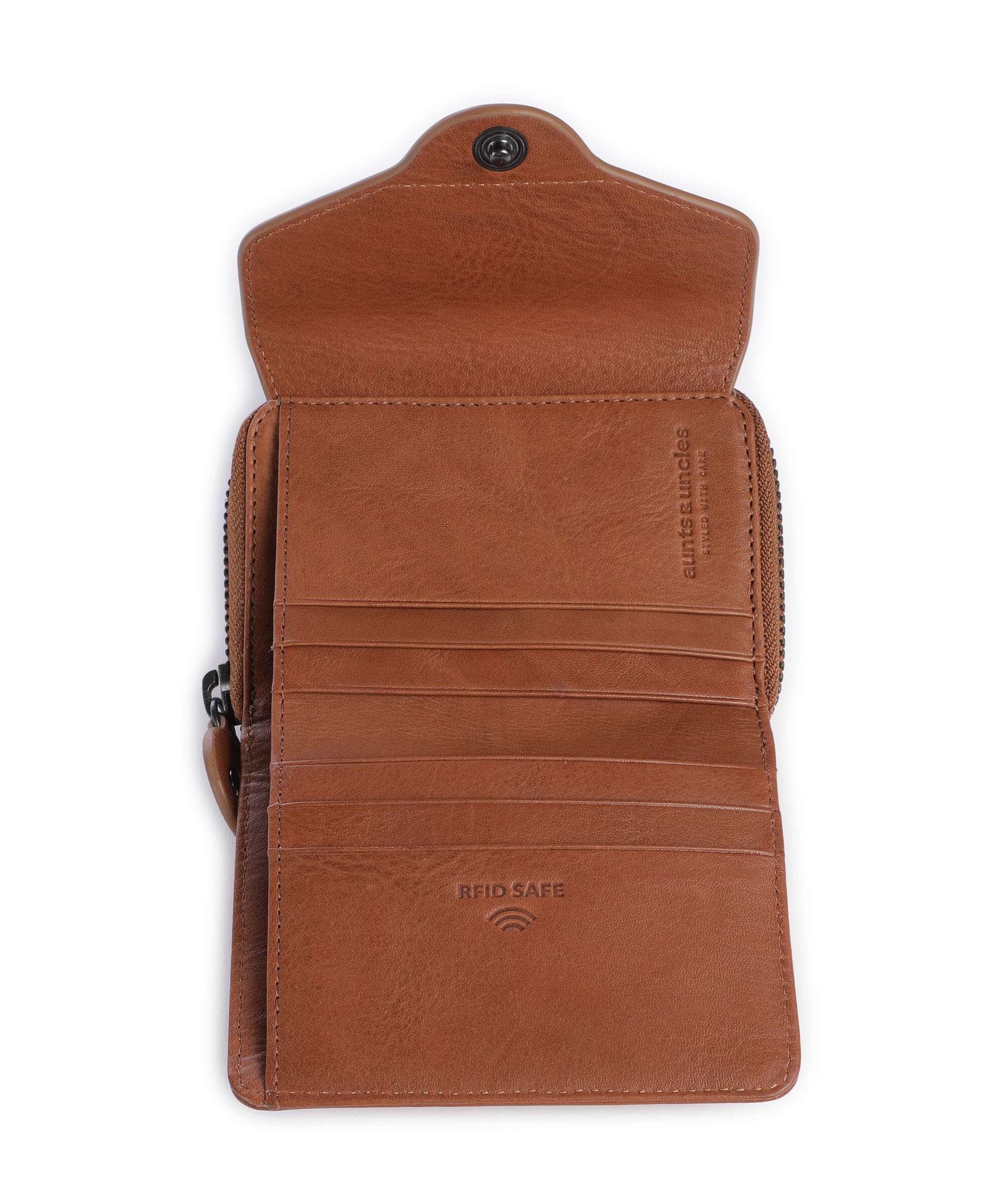 Aunts & Uncles Grandma's Luxury Club Judy Wallet caramel