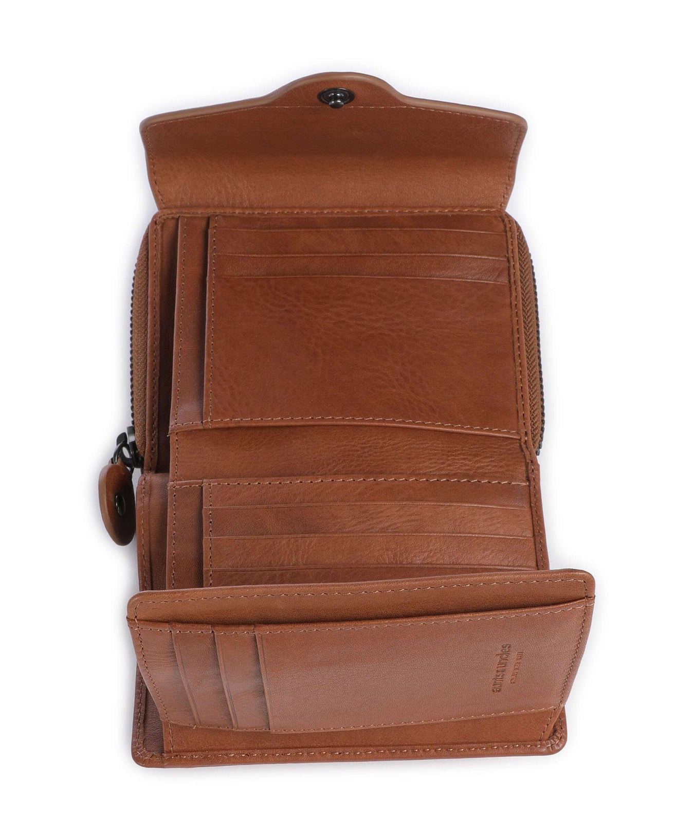 Aunts & Uncles Grandma's Luxury Club Lesley RFID Wallet caramel