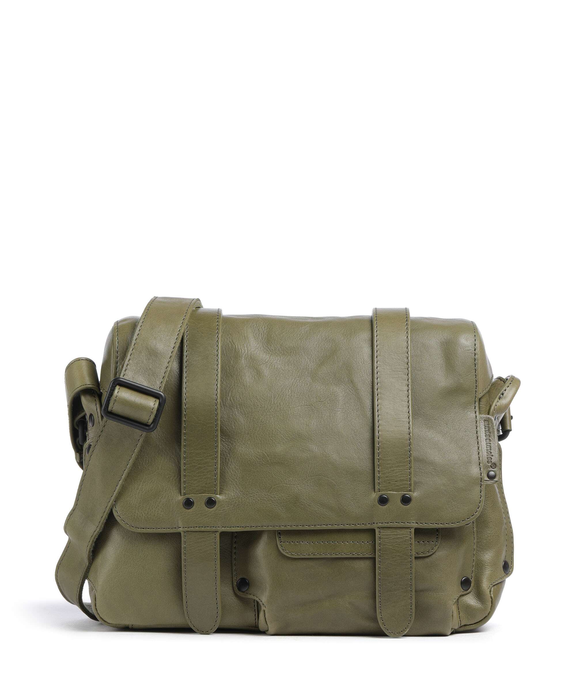 Aunts & Uncles Grandma's Luxury Club Miss Applepie Crossbody bag olive branch