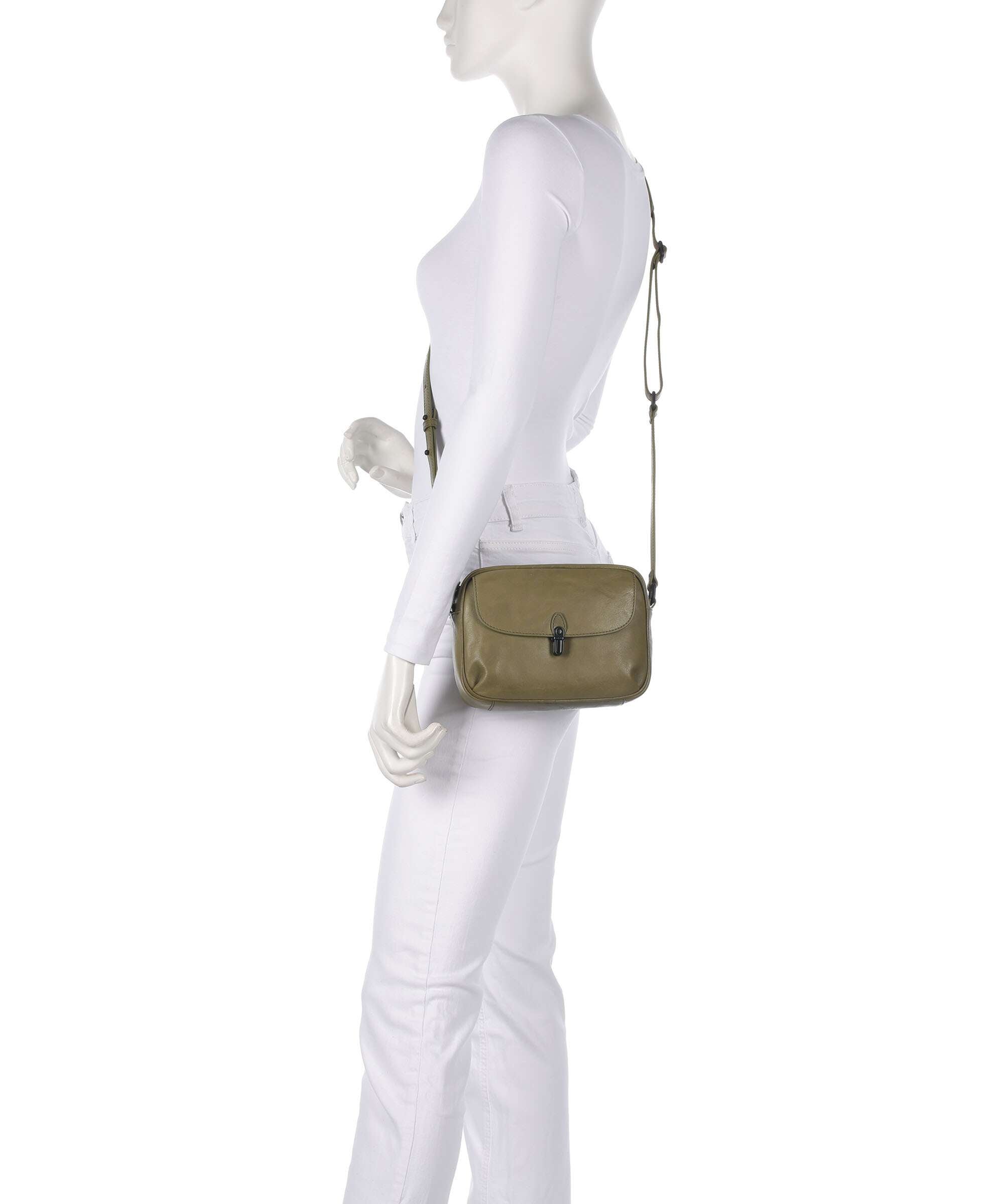 Aunts & Uncles Grandma's Luxury Club Mrs. Mint Crossbody bag olive branch
