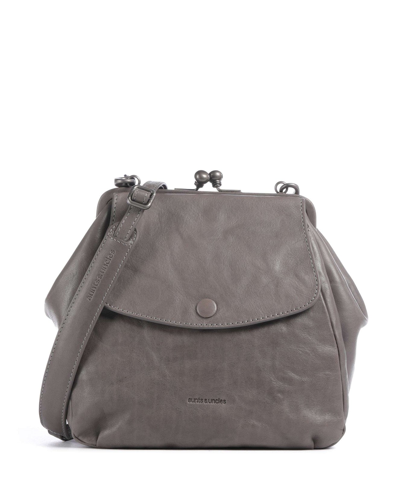 Aunts & Uncles Grandma's Luxury Club Mrs. Cake Pop Crossbody bag oyster grey