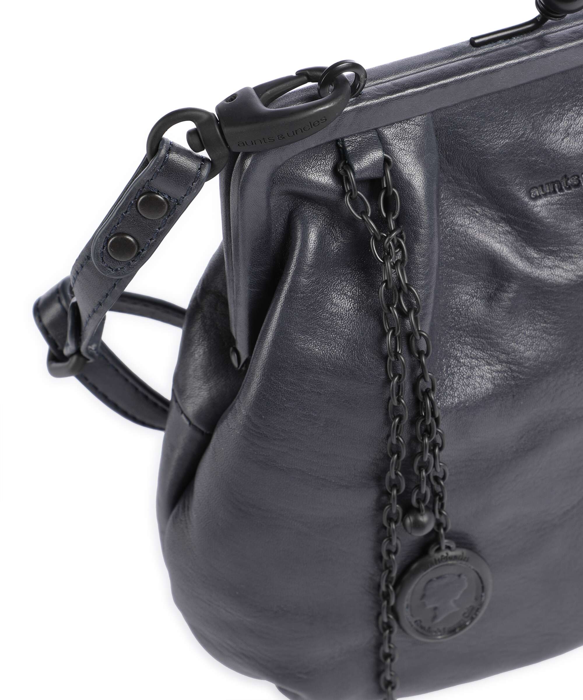 Aunts & Uncles Grandma's Luxury Club Mrs. Fortune Cookie Crossbody bag navy blue