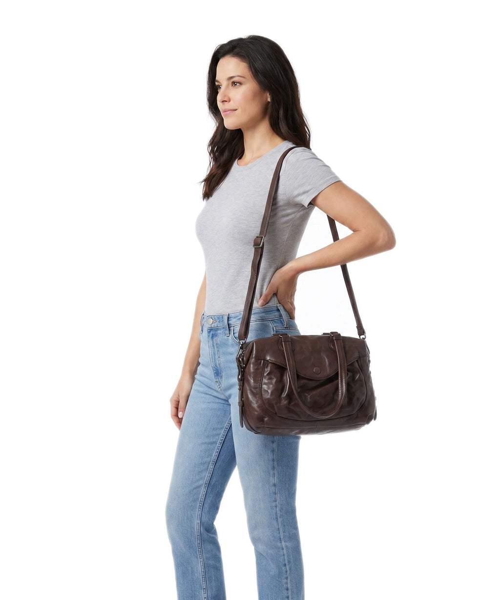 Aunts & Uncles Grandma's Luxury Club Mrs. Churro Shoulder bag coffee bean