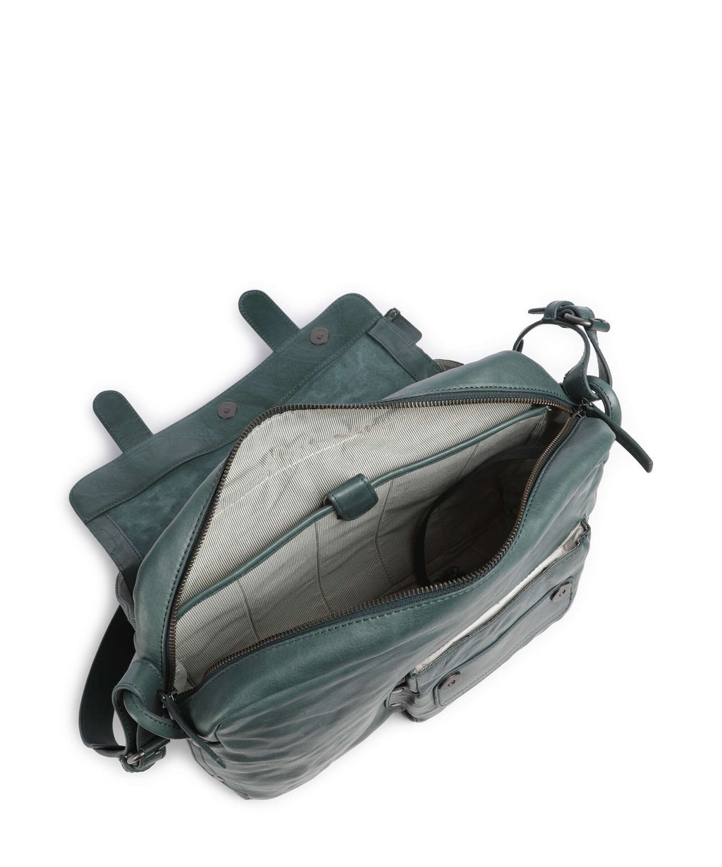 Aunts & Uncles Grandma's Luxury Club Mrs. Honey Pie Messenger bag green jewel