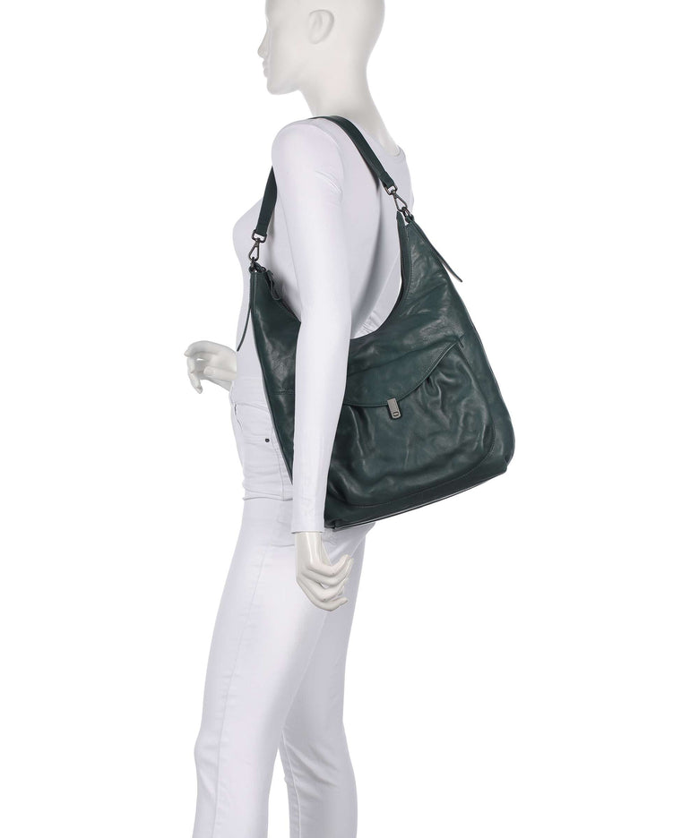Aunts & Uncles Grandma's Luxury Club Mrs. Banoffee Pie Hobo bag green jewel