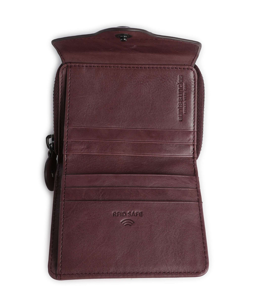 Aunts & Uncles Grandma's Luxury Club Judy Wallet dark cherry