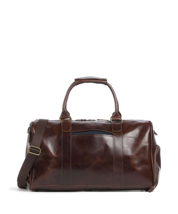 Buckle & Seam Crazy Horse Collin Weekendväska brown/blue