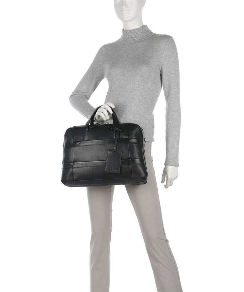 Vocier Vantage Medium Briefcase black