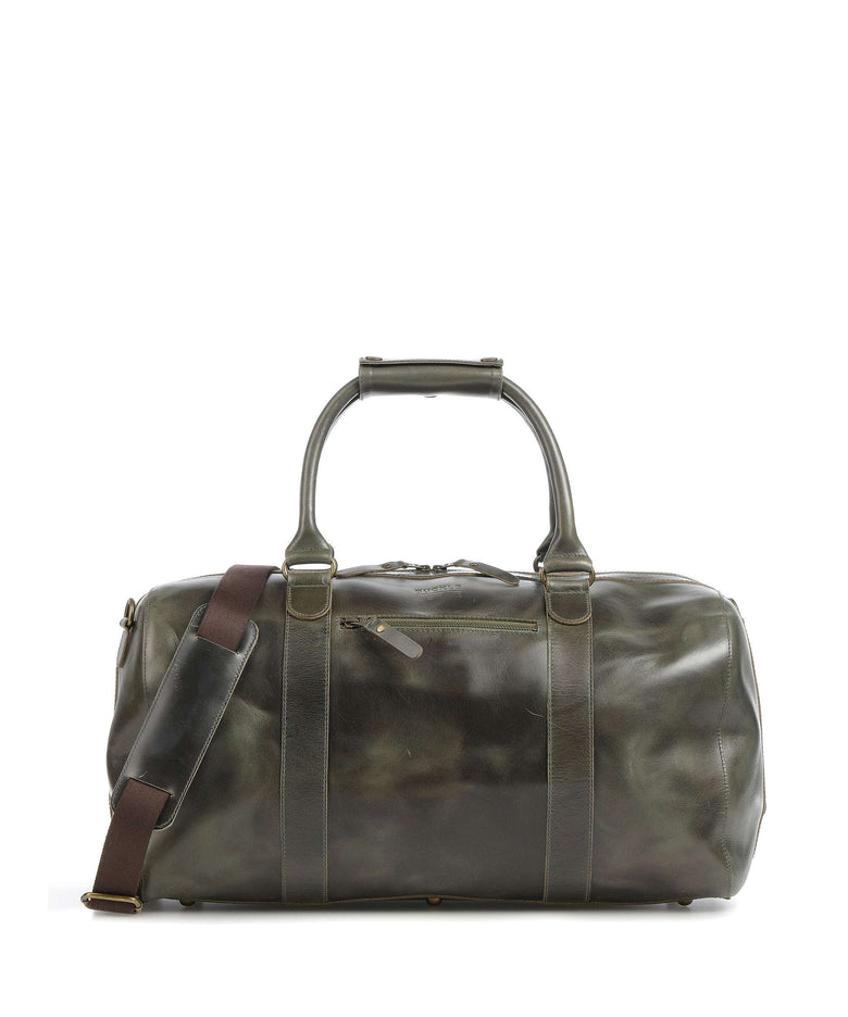 Buckle & Seam Crazy Horse Willow Weekend bag olive
