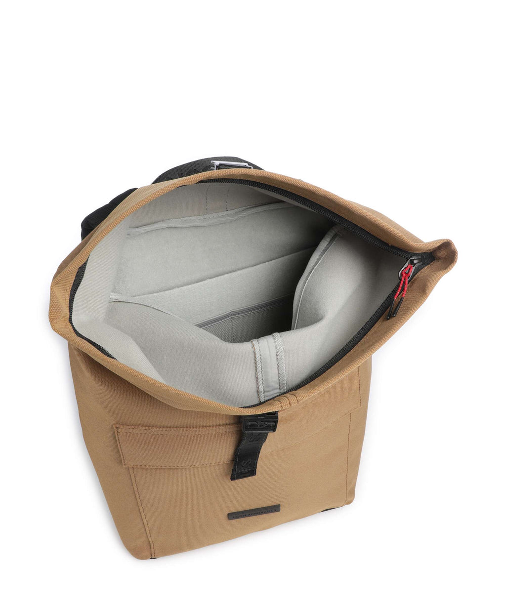 Ucon Acrobatics Phantom Jannik Mini Rolltop backpack dark sand reflective