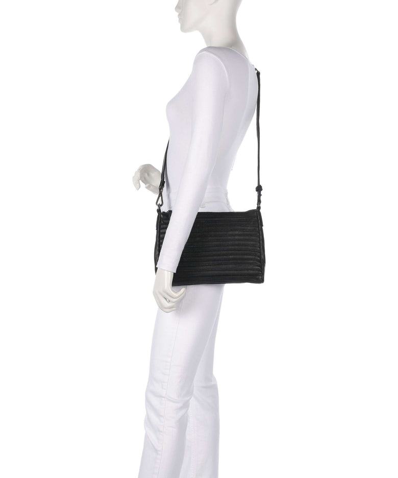 FredsBruder Bestseller Riffel Hobo bag black