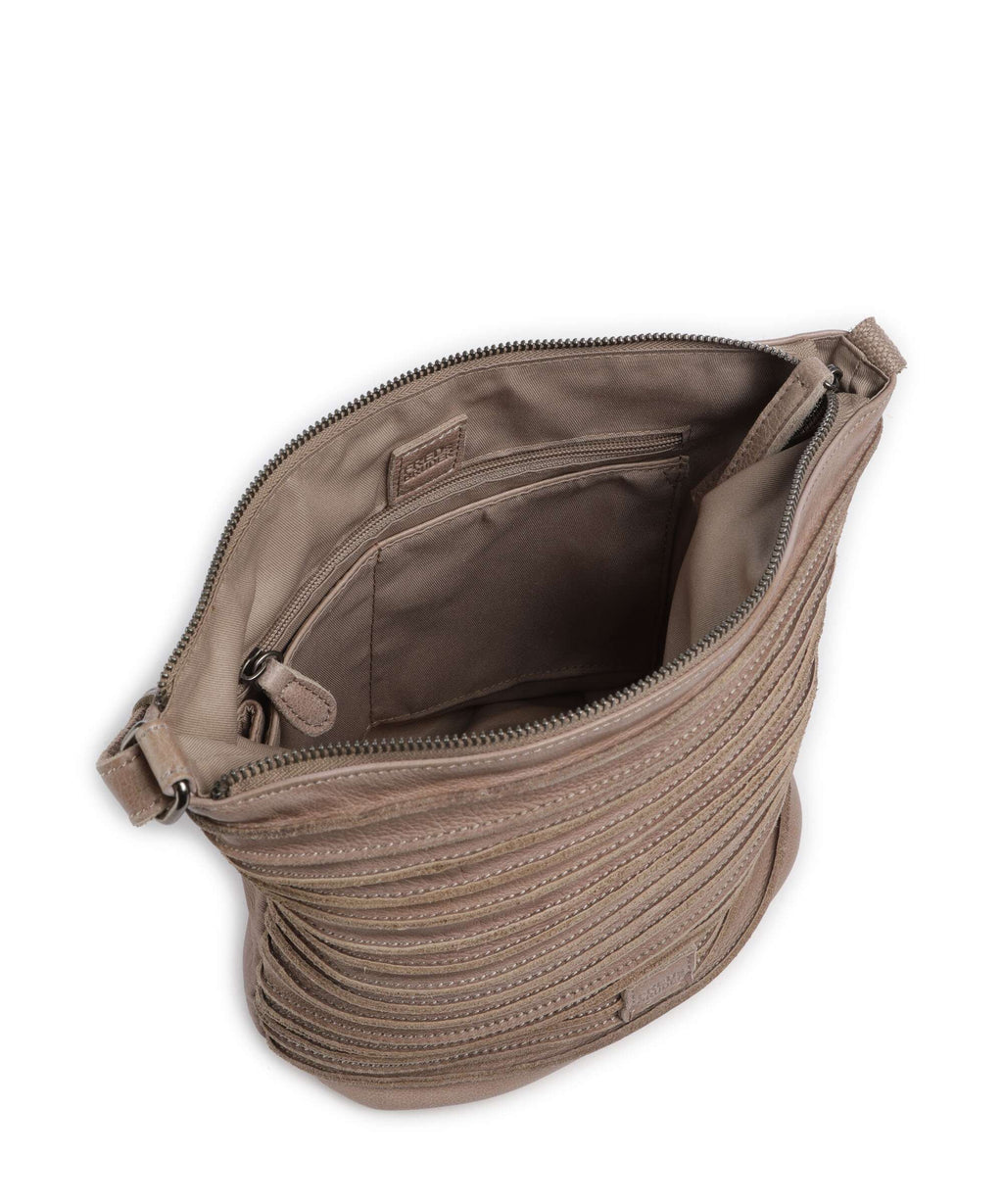 FredsBruder Riffellinchen Crossbody bag dirty stone