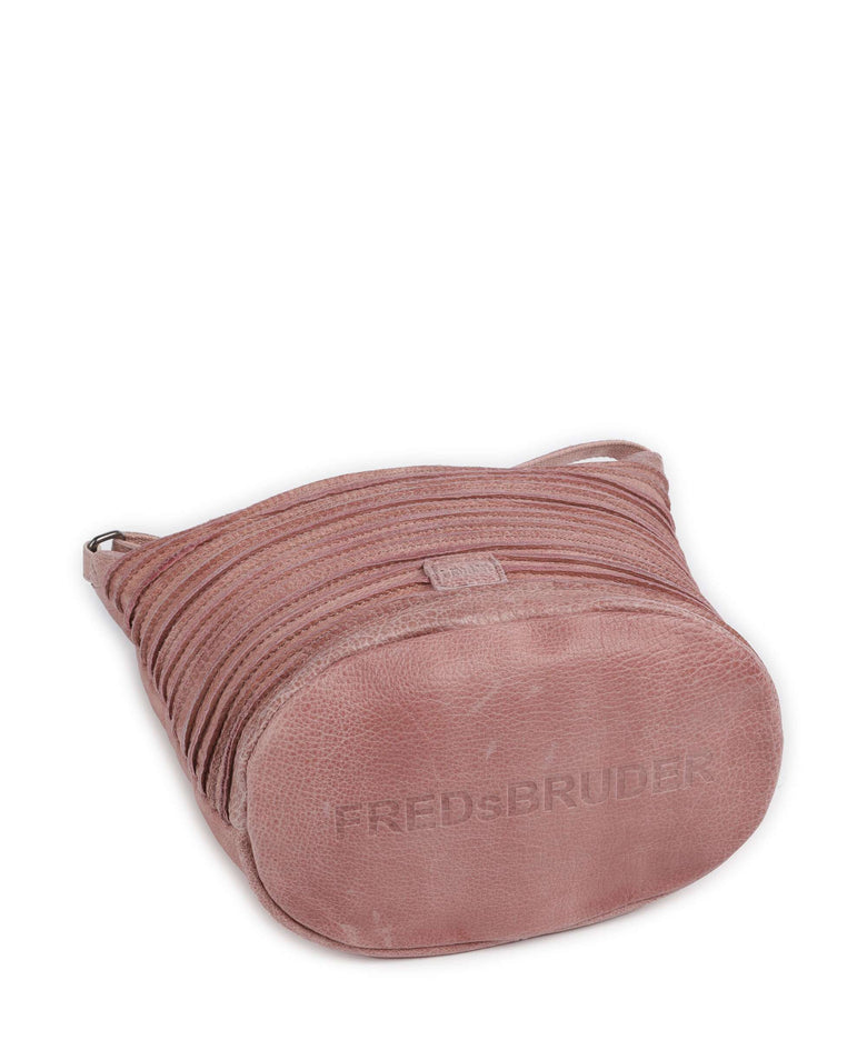 FredsBruder Riffellinchen Crossbody bag powder rose