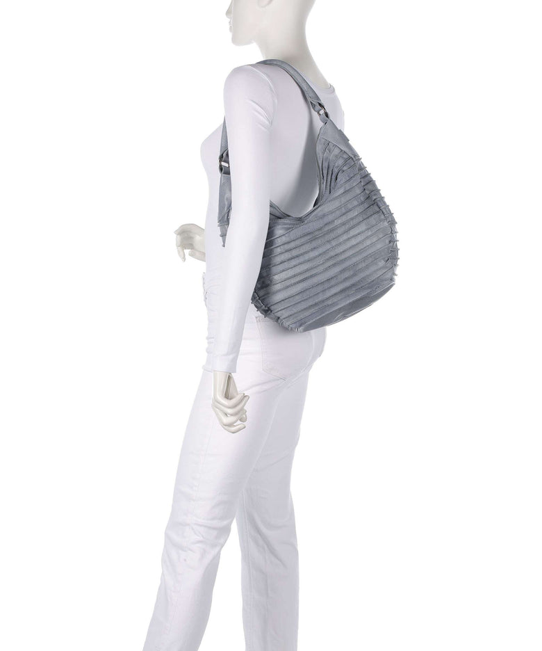 FredsBruder Bestseller Riffeltier S Hobo bag sky blue
