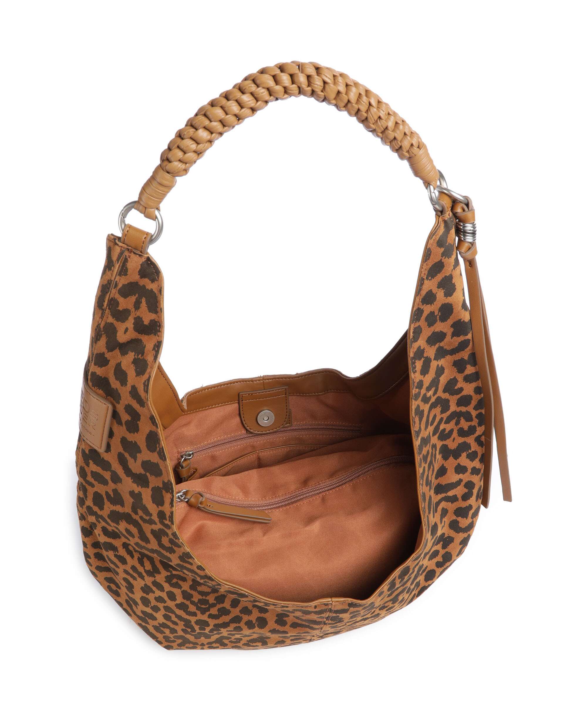 FredsBruder For Lovers Big Hobo bag leo print