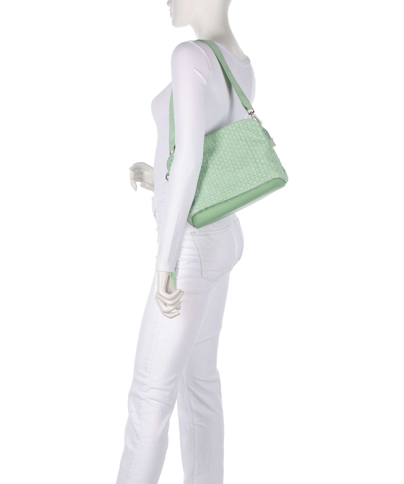 FredsBruder Weave Harmony Shoulder bag fresh mint