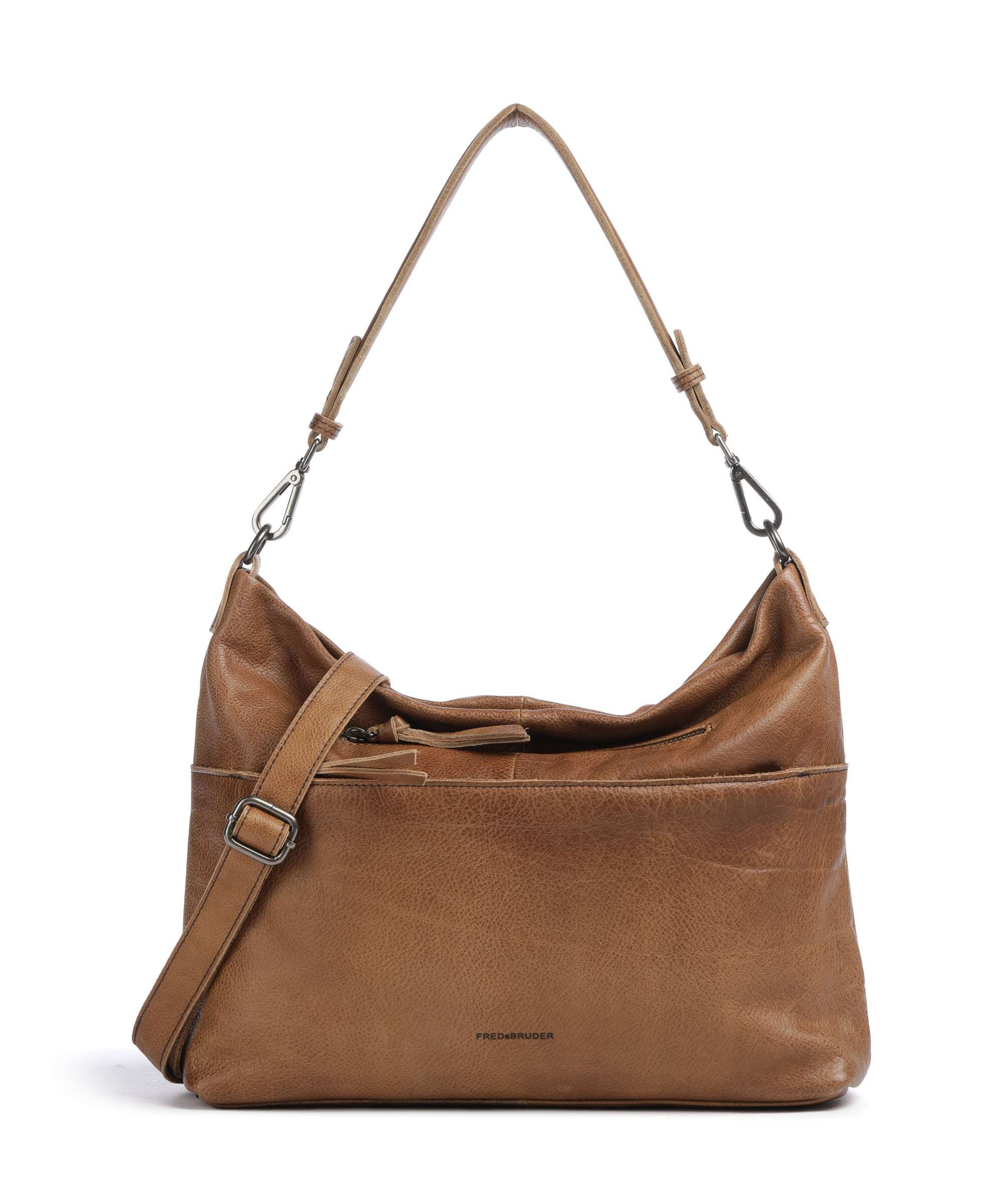 FredsBruder My Old Friend Hobo bag caramel