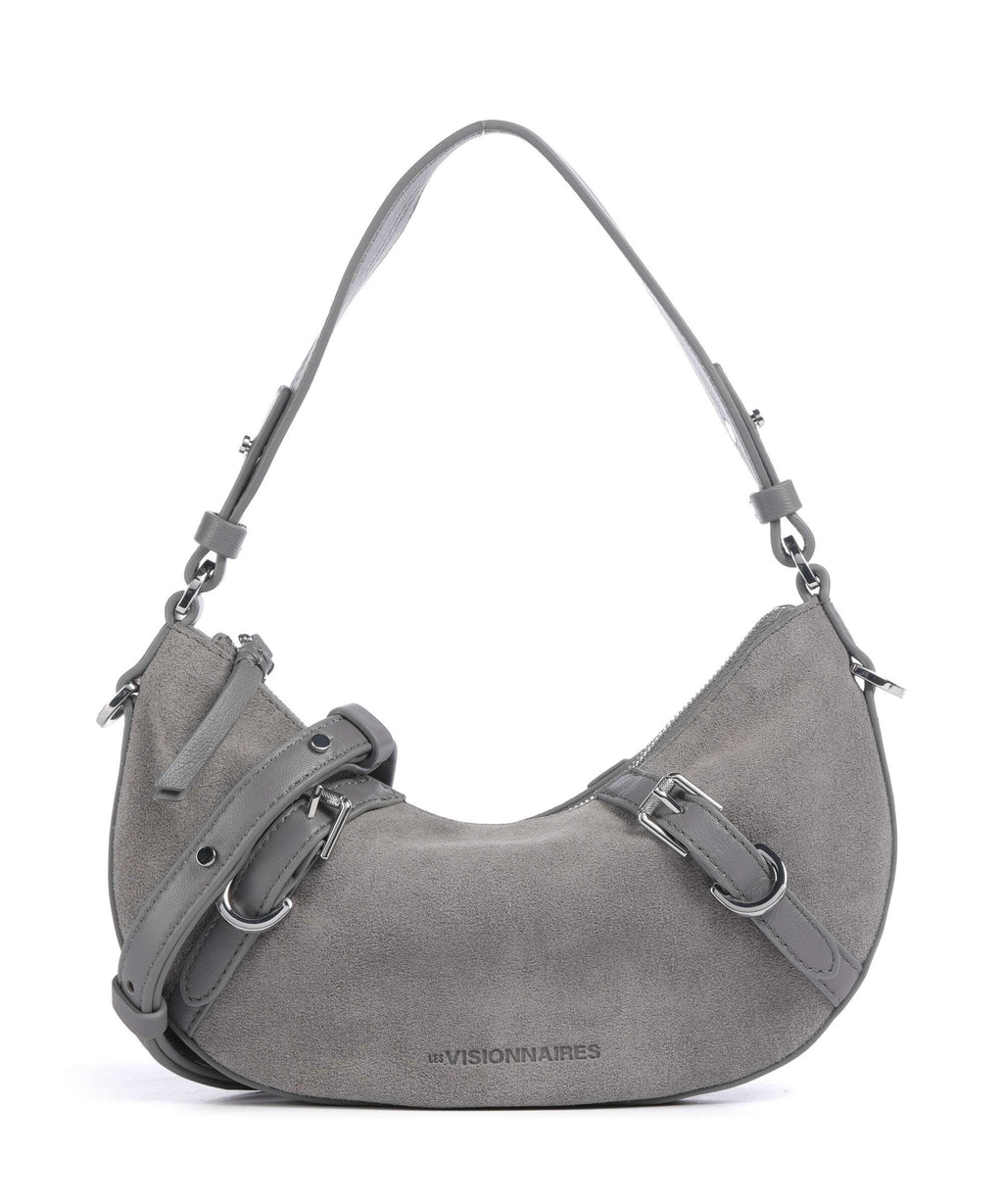 Les Visionnaires Enya Cozy Mini Shoulder bag titanium grey