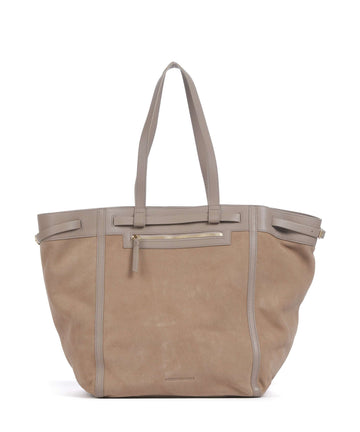 Les Visionnaires Felicia Cozy Shoppingväska mushroom/capuccino beige