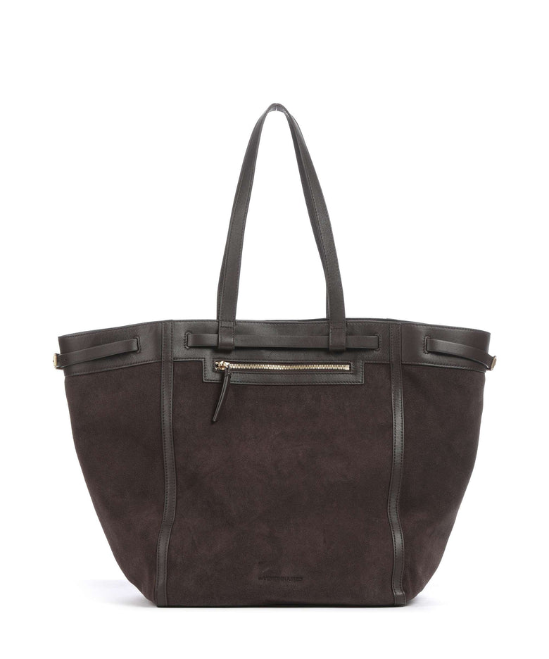Les Visionnaires Felicia Cozy Tote bag chocolate brown